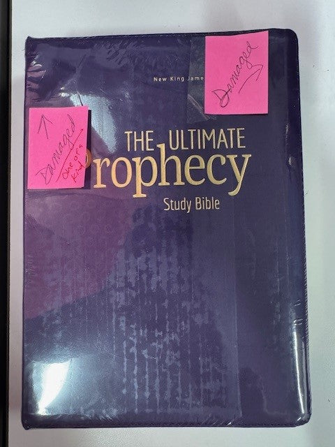 ONE-OF-A-KIND The Ultimate Prophecy Study Bible - Purple Leathersoft by Amazing Facts