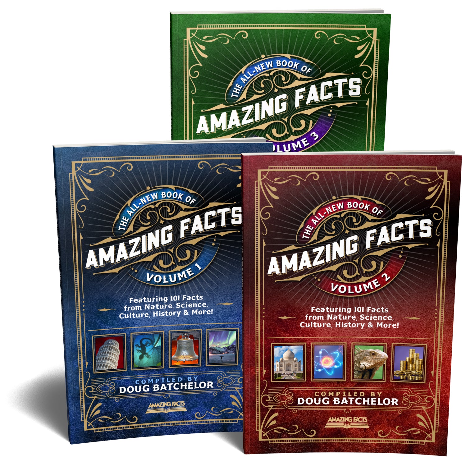 The AllNew Book of Amazing Facts, Volume 1, 2 & 3