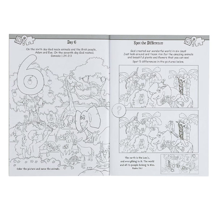 Bible Story Activity Fun Book