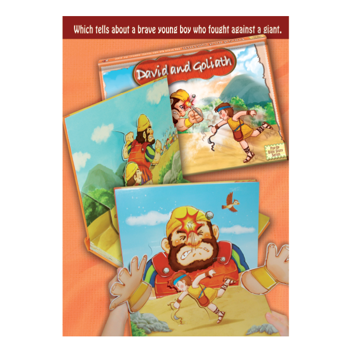 Bible Stories Pop-Up Book Series | 5-Volume Set by Safeliz Publishing