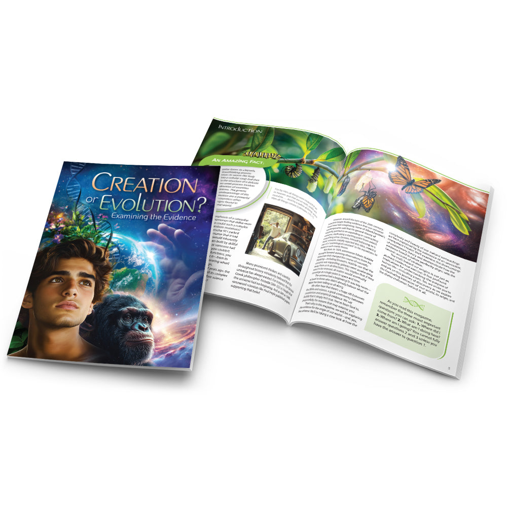 Creation or Evolution? Examining the Evidence Magazine NOW IN STOCK!