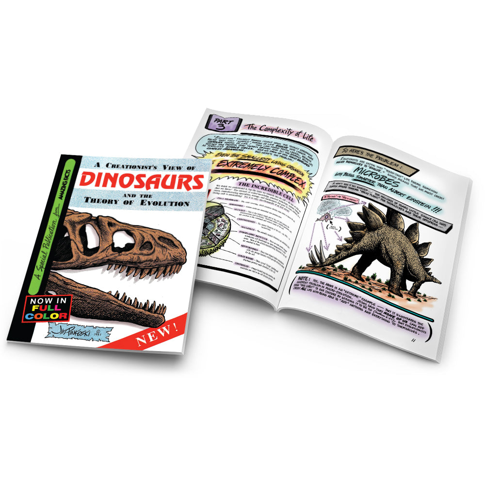 A Creationist's View of Dinosaurs | Full-Color Edition! by Jim Pinkoski