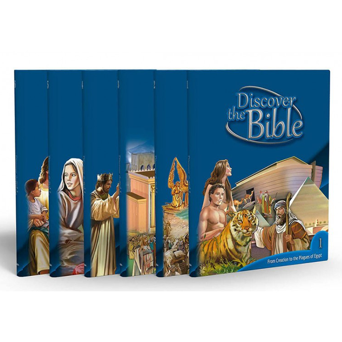 Discover the Bible Set (6 volumes) in Spanish by Safeliz