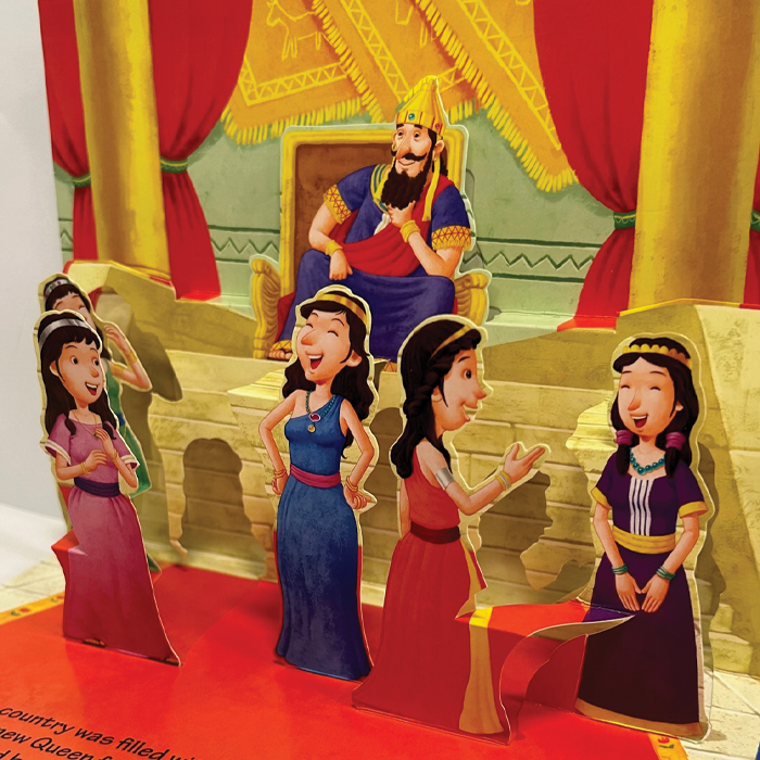 The Queen Esther, Bible Stories Pop-Up Book by Safeliz Publishing