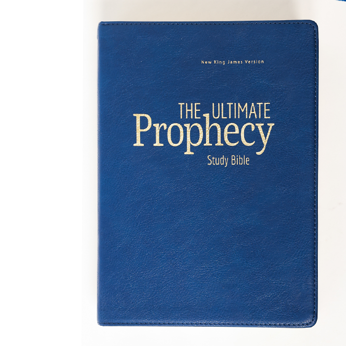 Now in Stock! The Ultimate Prophecy Study Bible - Blue Leathersoft by Amazing Facts