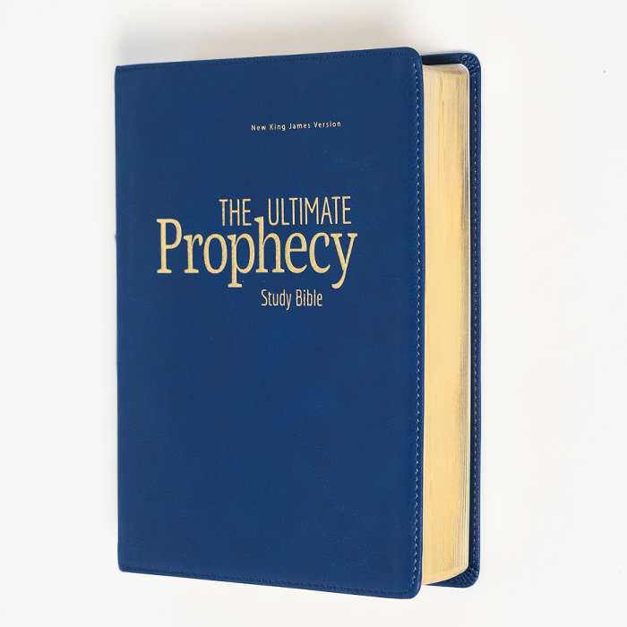 Now in Stock! The Ultimate Prophecy Study Bible - Blue Leathersoft by Amazing Facts