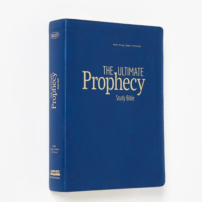 Now in Stock! The Ultimate Prophecy Study Bible - Blue Leathersoft by Amazing Facts