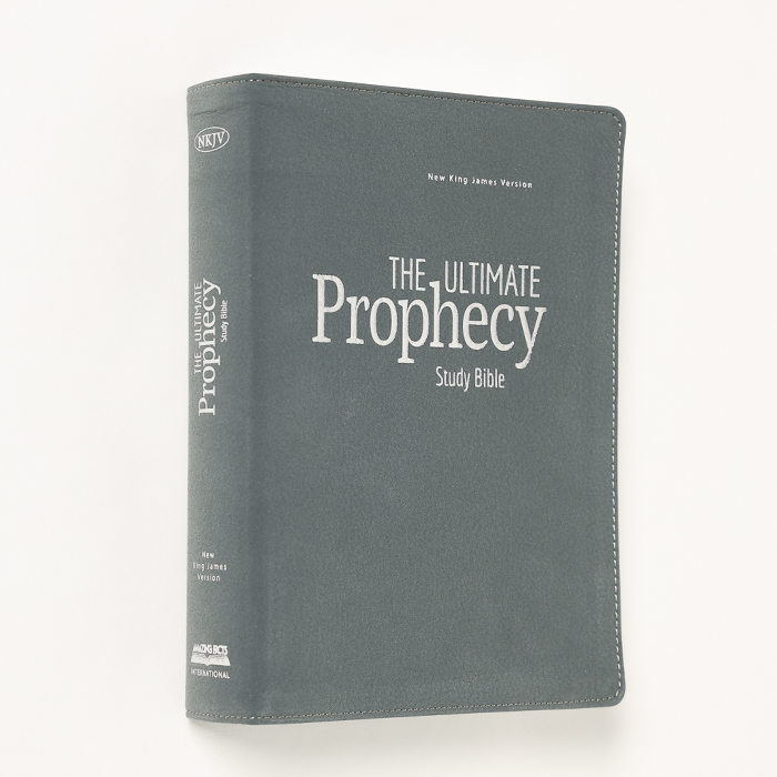 Now in Stock! The Ultimate Prophecy Study Bible - Gray Leather by Amazing Facts