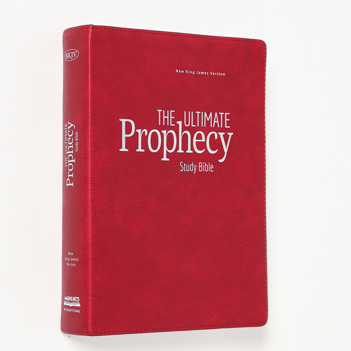 Now in Stock! The Ultimate Prophecy Study Bible - Maroon Leathersoft by Amazing Facts