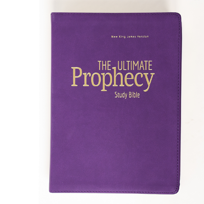 Now in Stock! The Ultimate Prophecy Study Bible - Purple Leathersoft by Amazing Facts