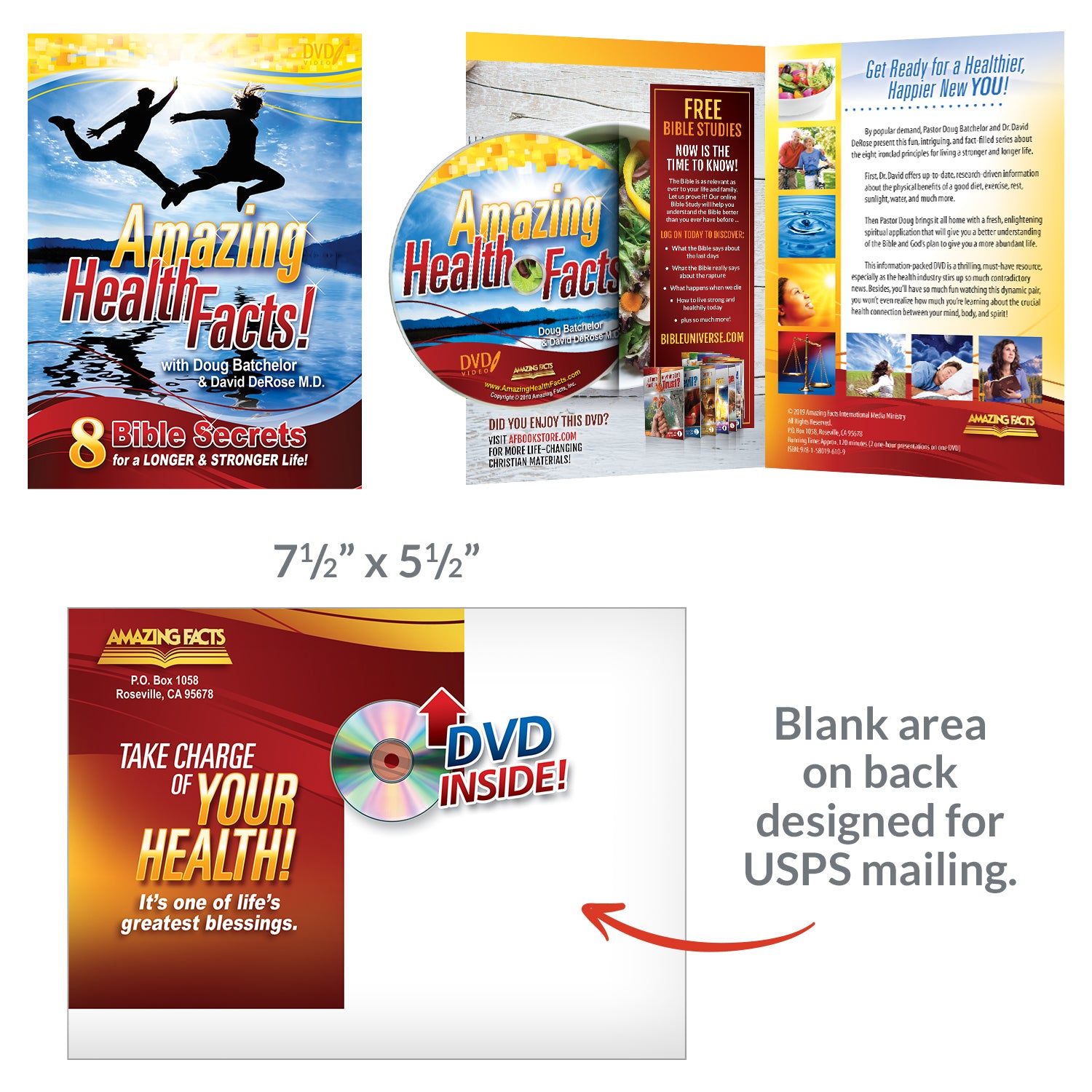 Amazing Health Facts DVD  (Sharing Edition) by Pastor Doug Batchelor