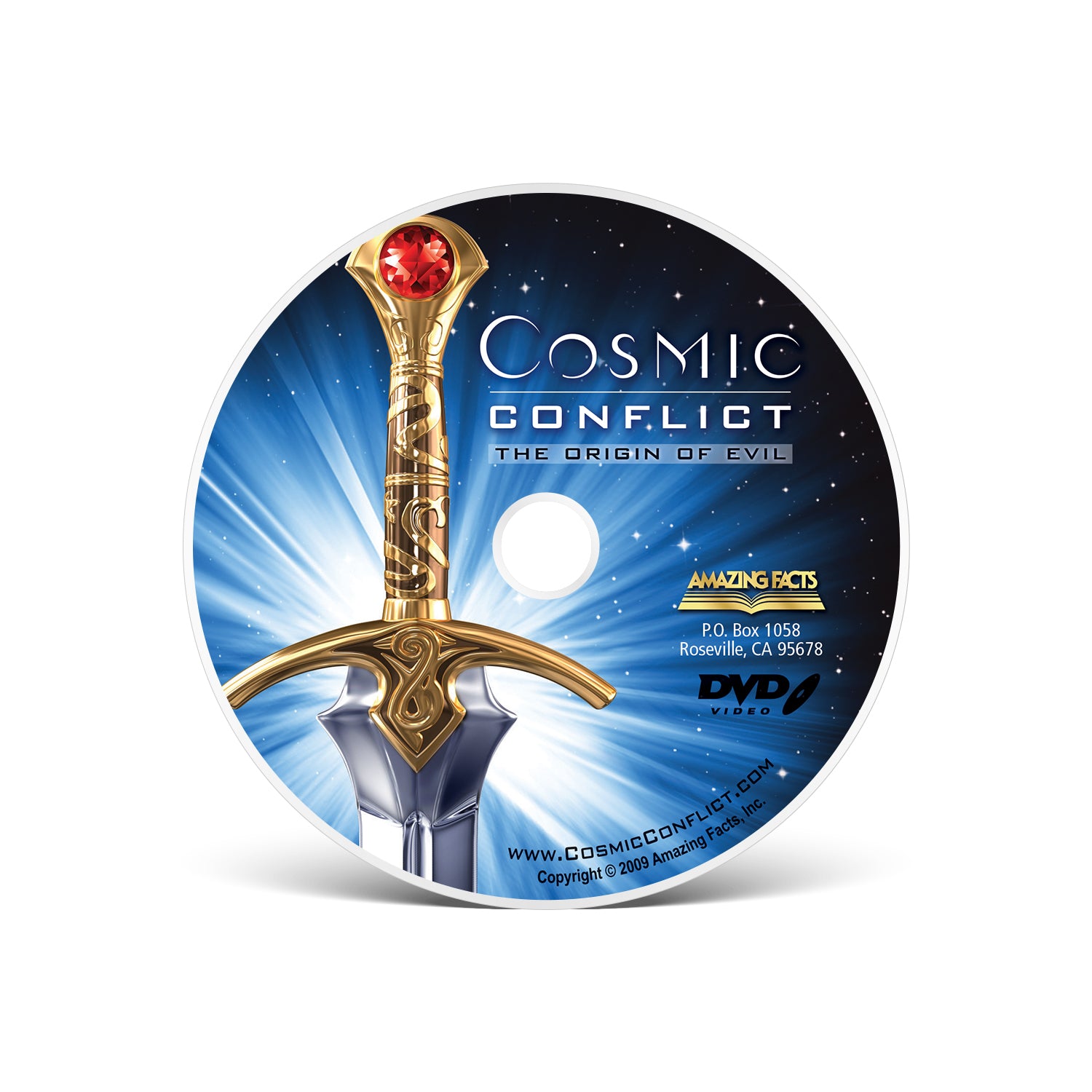 Cosmic Conflict: The Origin of Evil DVD (Sharing Edition) by Doug Batchelor