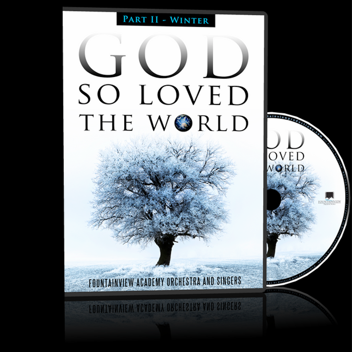 Clearance Winter - God So Loved the World DVD (Part II) by FountainView Academy