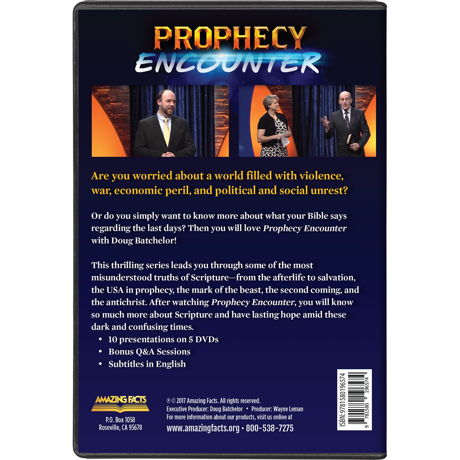 Prophecy Encounter DVD Series by Pastor Doug