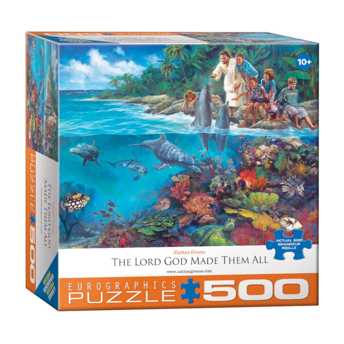 The Lord God Made Them All by Nathan Greene  - 500 pieces