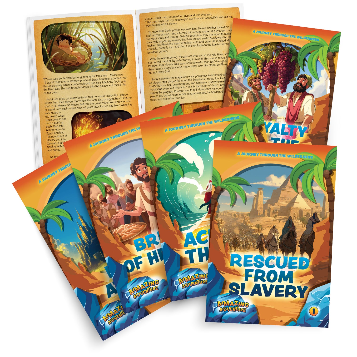 Amazing Wilderness Rescue Bible Lesson Set