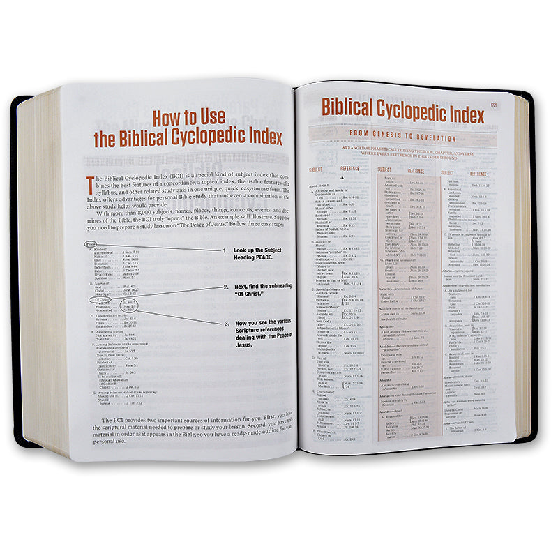 Black Genuine Leather | NKJV Prophecy Study Bible