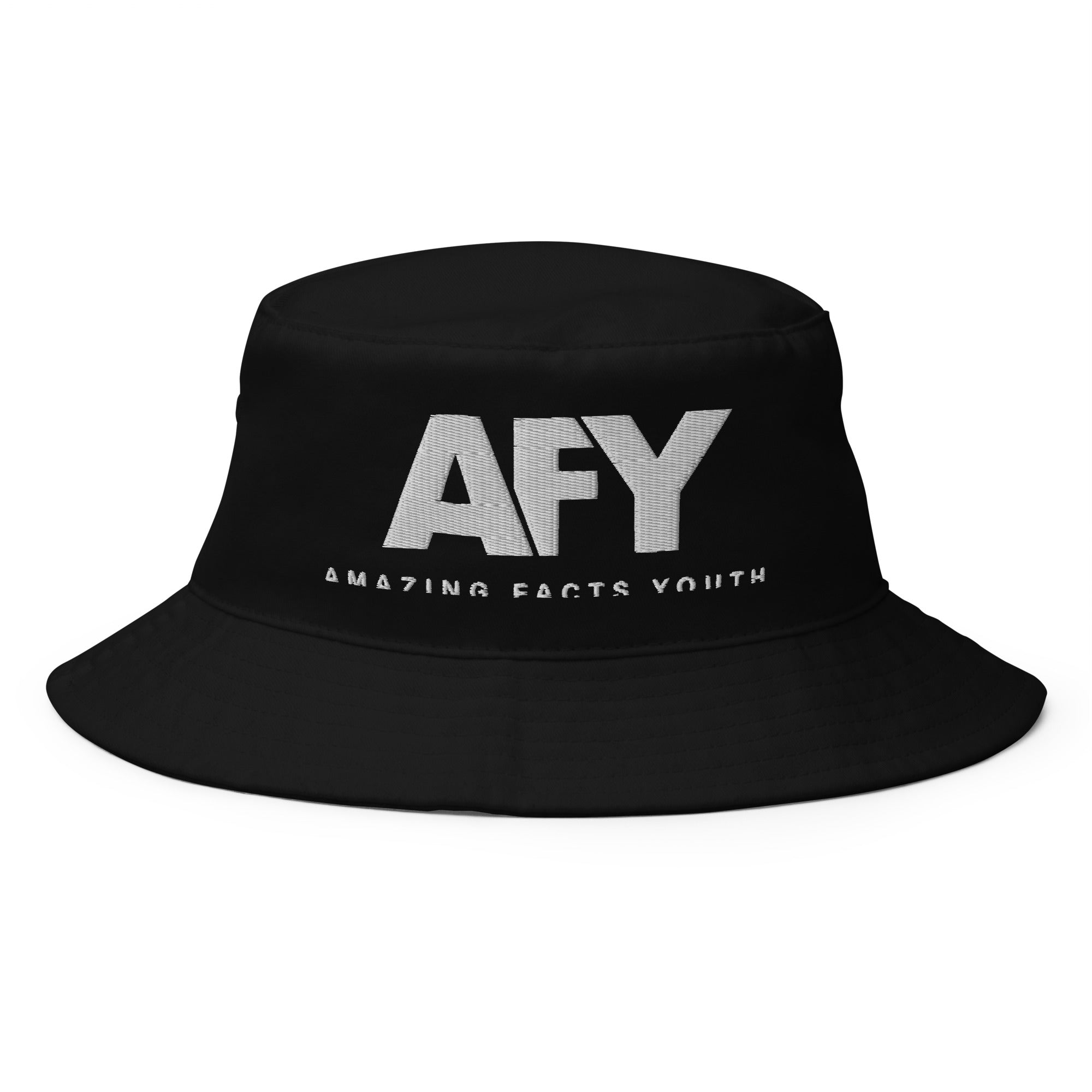 AFY Bucket Hat White Logo