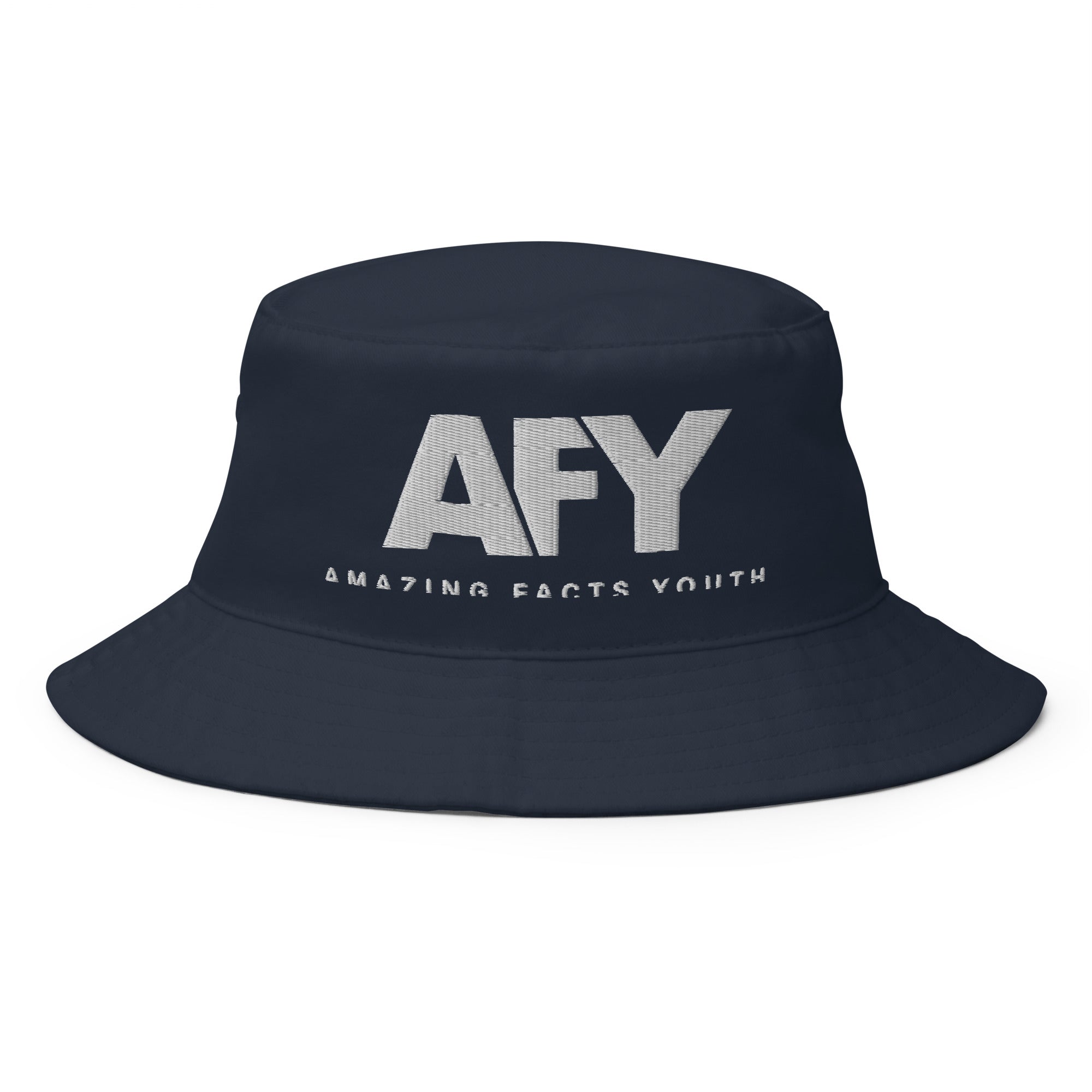 AFY Bucket Hat White Logo