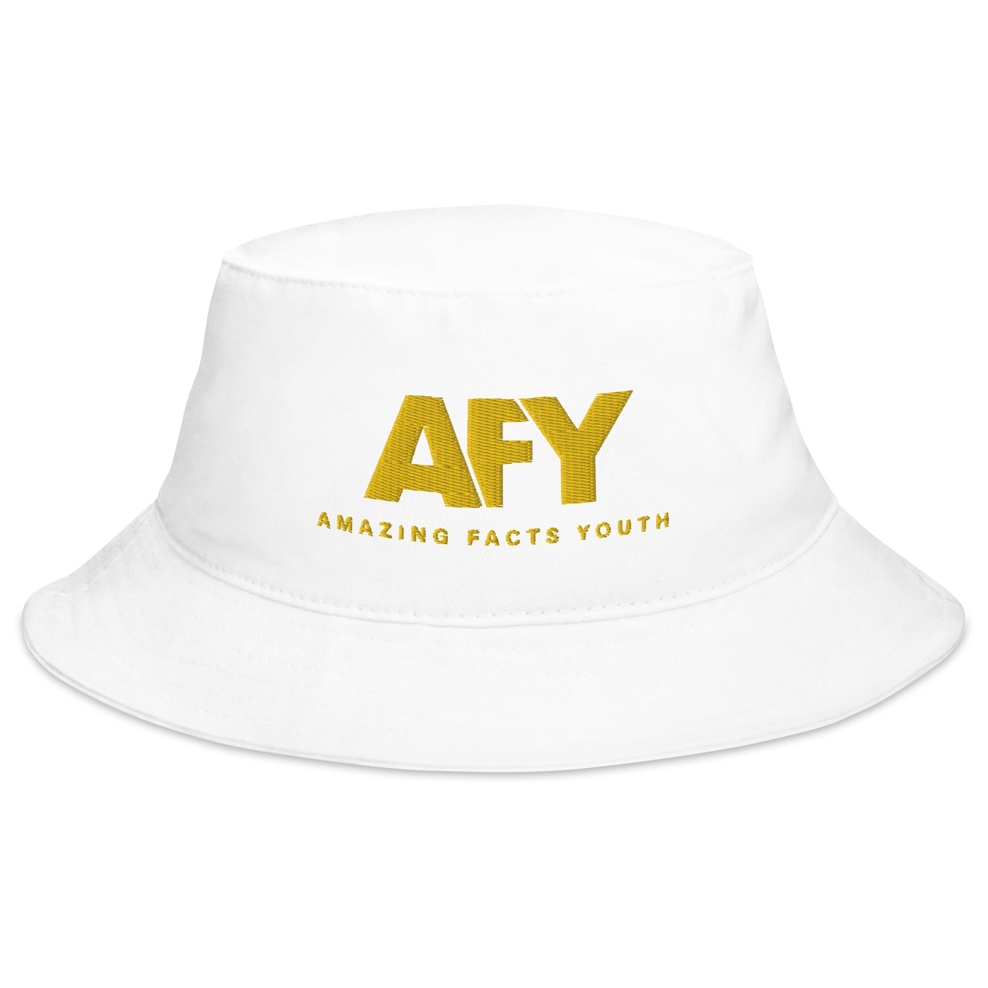 AFY Bucket Hat Gold Logo