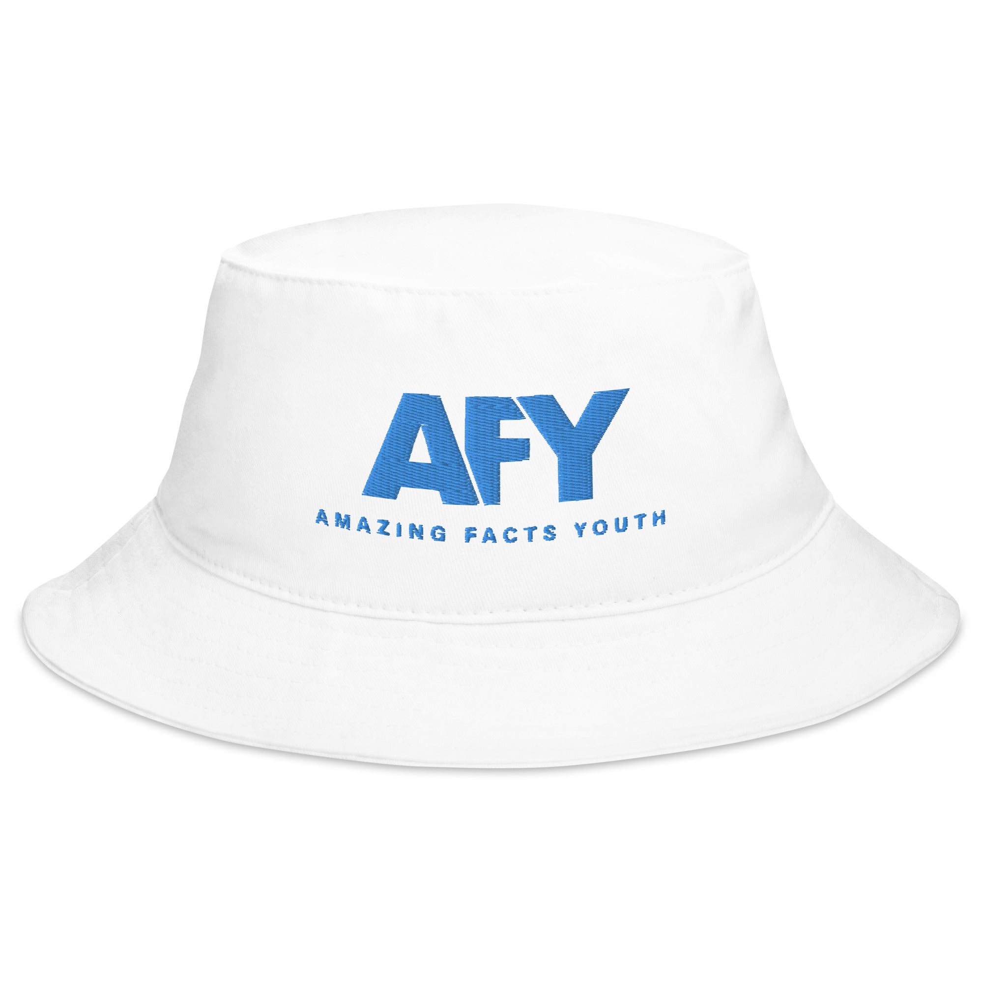 AFY Bucket Hat Blue Logo