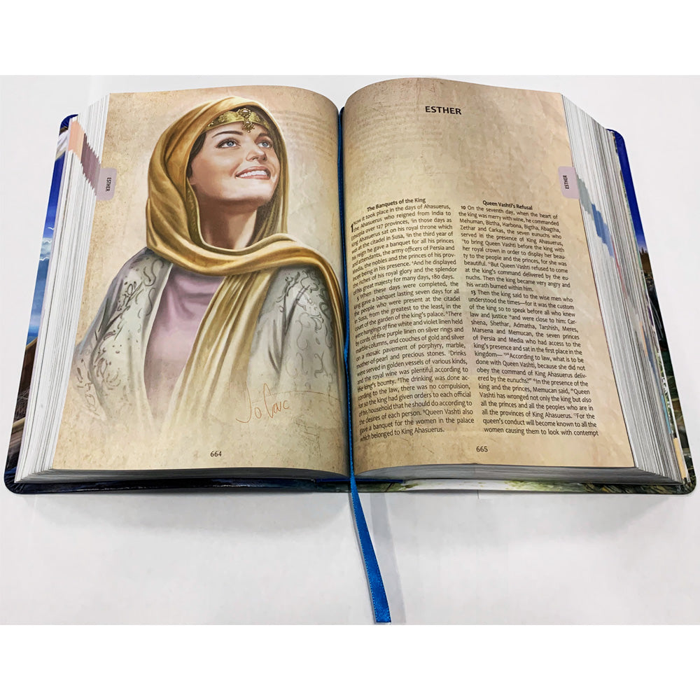 NASB Amazing Illustrated Bible (Softcover) by Editorial Safeliz