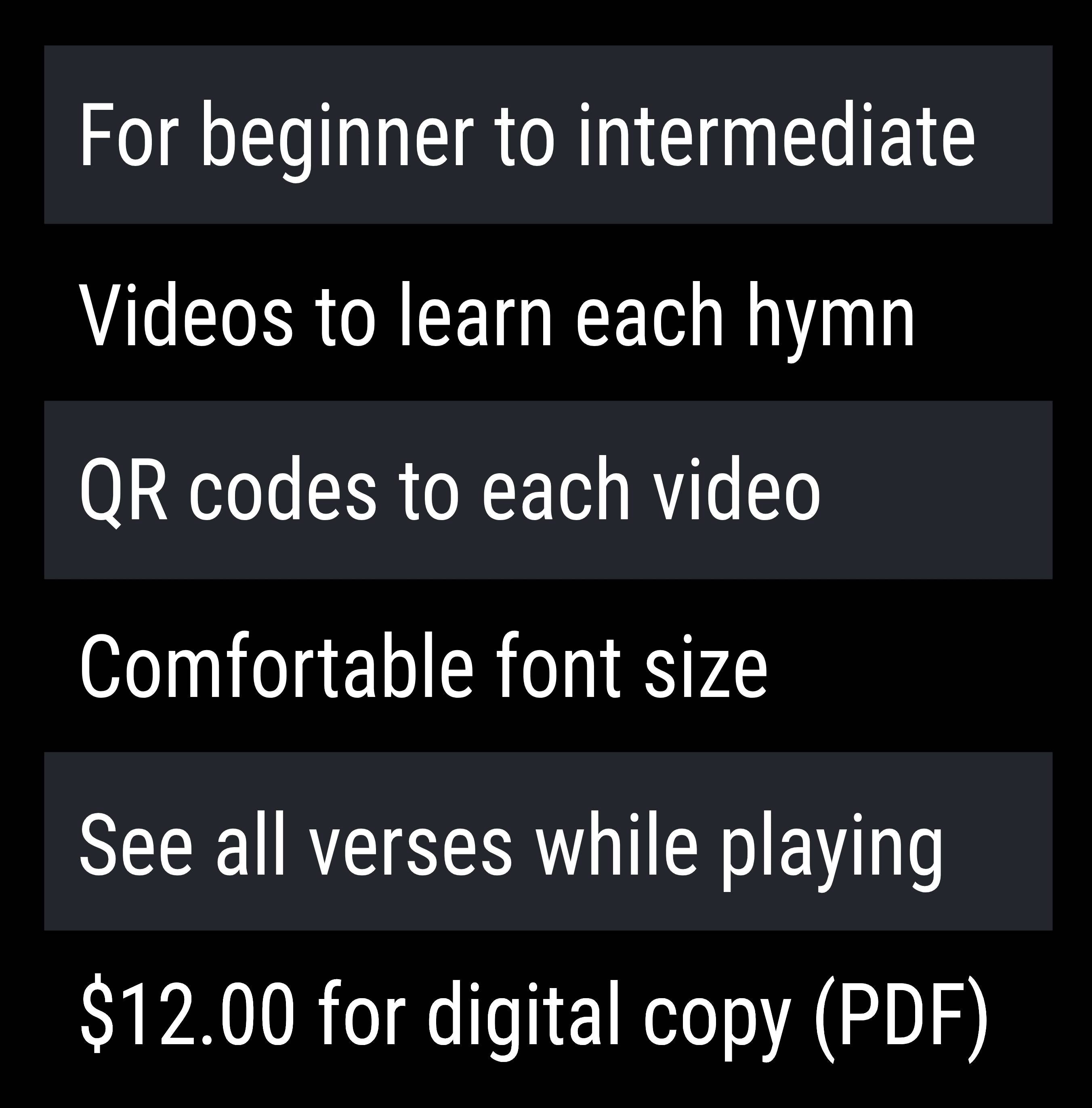 (PDF Download) Guitar Hymnal Chord Book - Lyrics and Chords Only (101 Hymns) by Esdashé